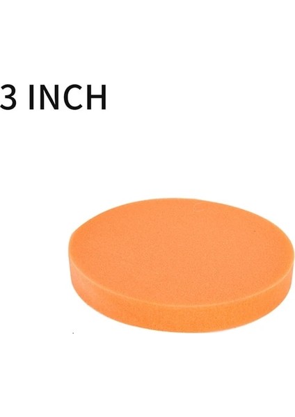 3 Inç-Düz Tip 5 Adet 3-7 Inç Sünger Köpük Parlatma Pedi Parlatma Pedleri Araba Güzellik Ağda Parlatma Plakası Kanca ve Döngü Araba Parlatıcı Tampon 1/3/5 Adet (Yurt Dışından)
