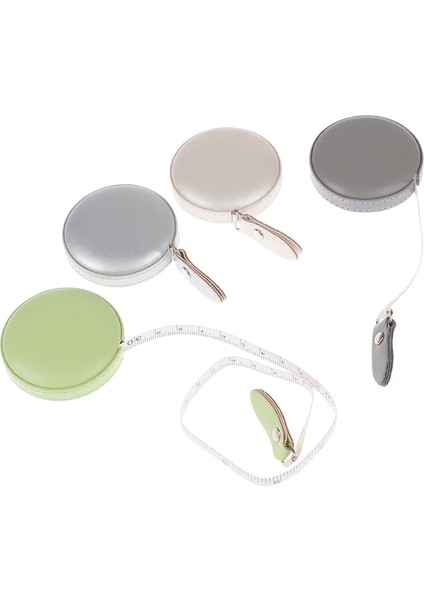 4 Adet 150 cm Rastgele Retro Taşınabilir Yumuşak Ölçer Geri Çekilebilir Cetvel Mezura Yükseklik Çocuk Cetvel Santimetre Inç Rulo Bant Ölçme Araçları (Yurt Dışından) fiyatları