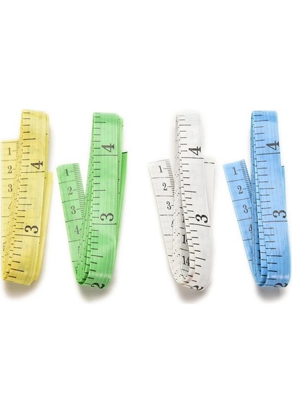 4 Adet 150 cm Rastgele Retro Taşınabilir Yumuşak Ölçer Geri Çekilebilir Cetvel Mezura Yükseklik Çocuk Cetvel Santimetre Inç Rulo Bant Ölçme Araçları (Yurt Dışından) modelleri