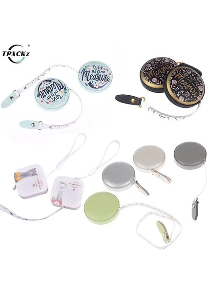 4 Adet 150 cm Rastgele Retro Taşınabilir Yumuşak Ölçer Geri Çekilebilir Cetvel Mezura Yükseklik Çocuk Cetvel Santimetre Inç Rulo Bant Ölçme Araçları (Yurt Dışından) indirimleri