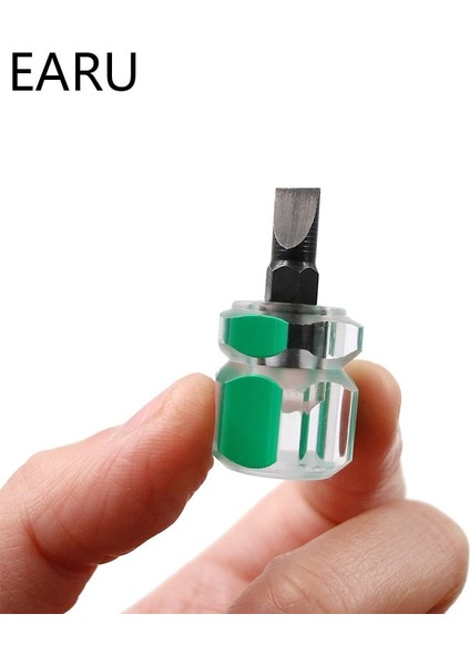 Mini Tornavida-G Tornavida Seti Seti Mini Küçük Taşınabilir Turp Başlı Tornavida Şeffaf Kolu Tamir El Aletleri Hassas Araba Tamir (Yurt Dışından)
