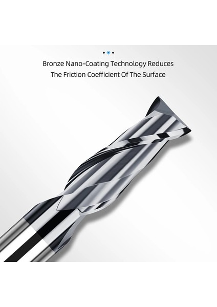 D2.5XD4X50L 1 Adet HRC45 2f Takım Gözü HRC45 Karbür Düz Frezeler Alaşım Kaplama Freze Kesici Cnc Işleme Aleti 2 Flüt Parmak Freze Metal Için 1 2 3 4 5 6 8 10 12MM (Yurt Dışından) indirimleri