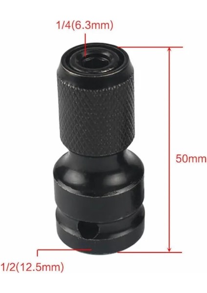 1 Adet 1 Adet Lokma Anahtar Soket Adaptörü Ingiliz Anahtarı Takımı Sürücü Dönüştürücü Darbe Aracı 1/2 Inç Kare 1/4 Inç Altıgen Cırcır Soket (Yurt Dışından)