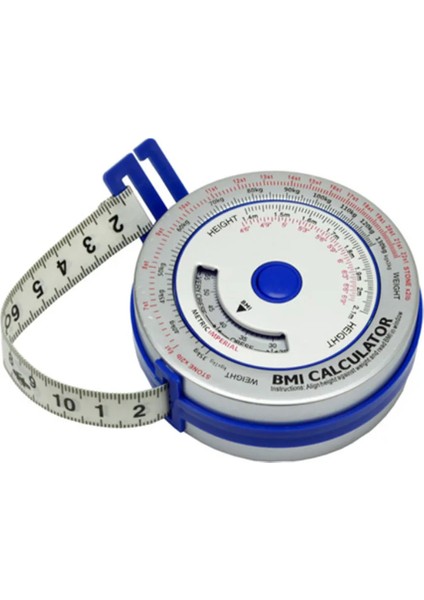 Beyaz Mezura Bmı Vücut Kitle Indeksi Basmalı Düğme Geri Çekilebilir Kilitleme Bandı 150 cm Hesap Makinesi Diyet Kendiniz Kolay Önlemler Araçları (Yurt Dışından) modelleri