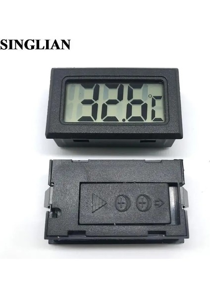 Sıcaklık Nem Beyaz Mini Dijital LCD Kapalı Uygun Sıcaklık Sensörü Nem Ölçer Termometre Higrometre Ölçer Kablo Olmadan (Yurt Dışından) fırsatları