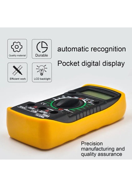 XL830L Dijital Multimetre XL830L Taşınabilir Yüksek Hassasiyetli Dijital Ekran Evrensel Kayış Arka Işık Elektrikli Çok Fonksiyonlu Metre (Yurt Dışından) indirimleri