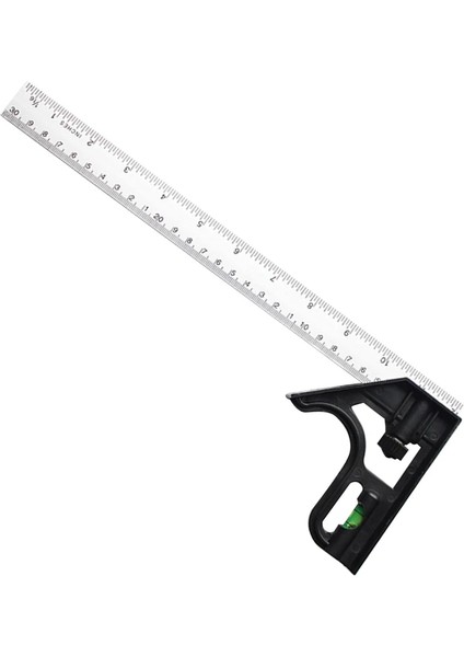 Çok Fonksiyonlu Açı Cetvel Iletki Kombinasyonu Kare Paslanmaz Çelik Cetvel Pro Ahşap Ölçü Cetveli 305MM Profil Işaretleme Aracı (Yurt Dışından) indirimleri