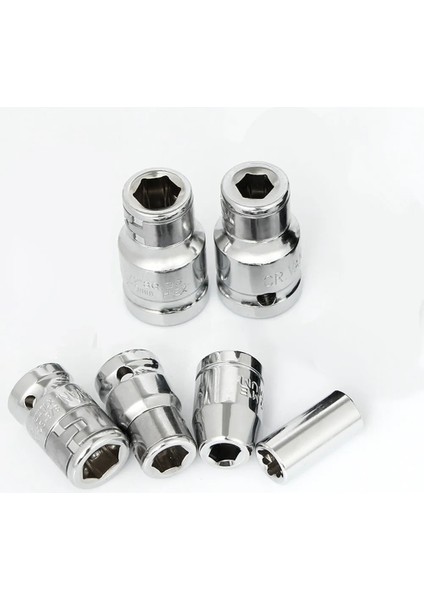 3 8X8MM 1/4 3/8 1/2 Cırcır Soket Adaptörü Dönüştürücü Redüktör Sürücü Soket Hex Bit Tutucu Dönüştürücü Anahtarı Adaptörü El Tamir Araçları (Yurt Dışından)