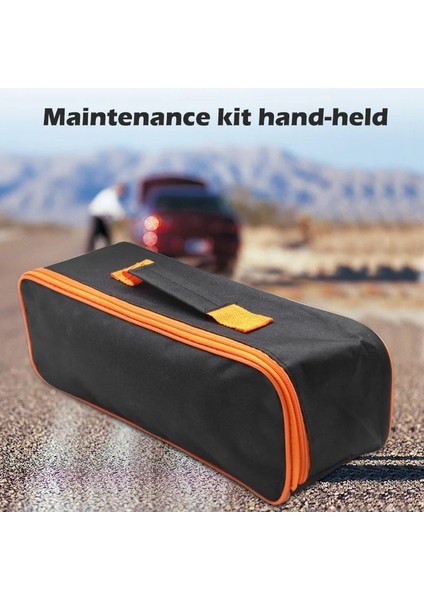 35X10X11CM A Organizatör Saklama Kutusu Dayanıklı Fermuar Kapatma Pratik Elektrikli Süpürge Alet Çantası Aşınmaya Dayanıklı Siyah Taşınabilir Kese Aksesuarı (Yurt Dışından)