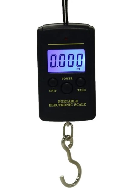 40 kg 10G Mavi Kutu 40 KG/10G Mini Dijital Ölçeği Balıkçılık Bagaj Seyahat Ağırlık Steelyard Asılı Elektronik Kanca Ölçeği Ağırlık Aracı LCD Ekran (Yurt Dışından) fırsatları