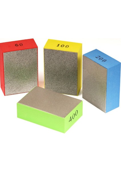 200 Elmas Parlatma El Pedi Blok 90X55MM Seramik Karo Mermer Cam Taşlama Elmas Sünger Ev Parlatıcı Araçları (Yurt Dışından) fırsatları