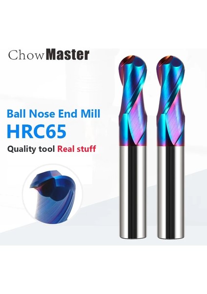 0.5X2X4X50 HRC65° Bilyalı Kafa Freze 2 Kenar Özel Bilyalı Kafa Bıçak Tungsten Çelik Alaşımlı Bilyalı Kafa Bıçak Paslanmaz Çelik Cnc Aracı (Yurt Dışından)