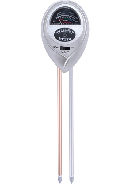 Bahçe Tesisi Çiçek Nemi Ölçüm Cihazı Nem Ölçer Sensörü Toprak Nemi Güneş Işığı Ph Ölçer Test Cihazı (Yurt Dışından)