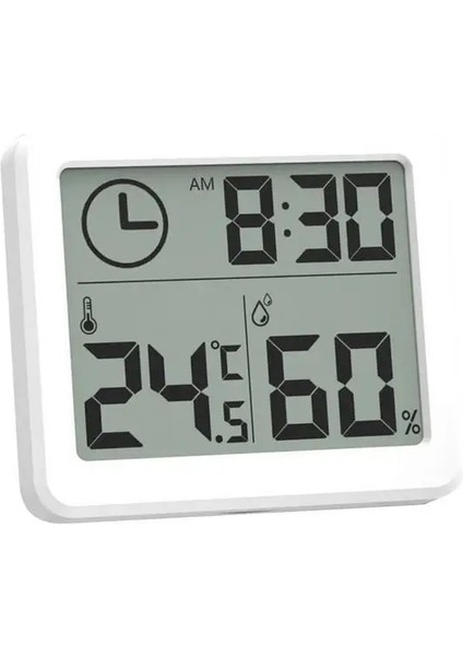 Termometre Higrometre Elektroniksıcaklık ve Nem Monitörü Saat (Yurt Dışından)