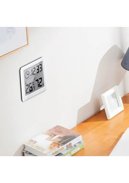 Termometre Higrometre Elektroniksıcaklık ve Nem Monitörü Saat (Yurt Dışından) fırsatları