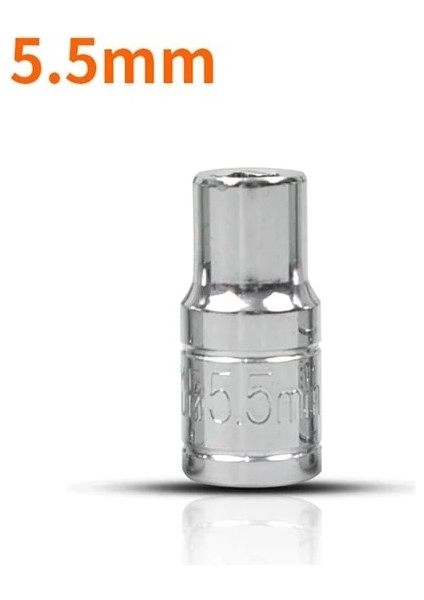 5.5mm 1 Adet Altıgen Soket 1/4 Soket Anahtarı Kafa Kol Cırcır Anahtarı 4MM-14MM Yüksek Tork Tasarım El Aleti Oto Tamir Temizleme Araçları (Yurt Dışından)