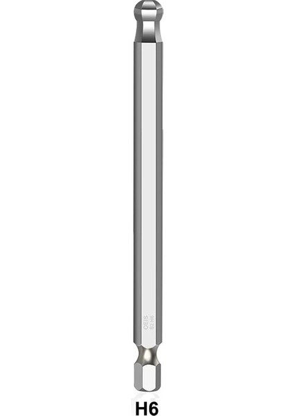 H10 Top Uçlu Hex Tornavida Uçları Seti Metrik Allen Hex Bit 100MM Uzun Manyetik Top Kafa Sürücü Bit H1.5 H2 H2.5 H3 H4 H5 H6 H8 H10 (Yurt Dışından)