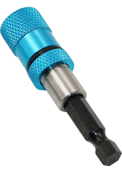 Çubuk Mavi 1/4 "hex Shank Manyetik Alçıpan Vida Ucu Tutucu Elektrikli Matkap Vida Hızlı Bırakma Manyetik Bit Tornavida Bit Tutucu Tutucu (Yurt Dışından)