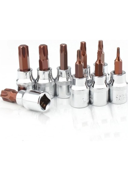 H6 1 Adet 1/4 "inç Sürücü Bit Soket Hex Torx Phillips Oluklu Pozi Uçları Adaptör Anahtarı Anahtarı Cırcır Kol Somun Tornavida Aracı (Yurt Dışından)