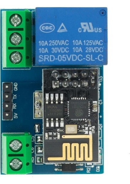 Modülü ile ESP01 ESP8266 Esp-01 ESP-01S 5V Wifi Röle Modülü Şeyler Akıllı Ev Uzaktan Kumanda Anahtarı Telefon App Kablosuz Wıfı Modülü Arduıno Için (Yurt Dışından)
