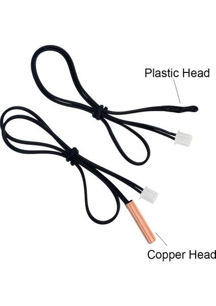 10K Plastik Kafa 1 Adet Klima Sıcaklık Sensörü Klima Probu Bakır/plastik Kafa 5k 10K 15K 20K 50K 100K 2p 2.54MM Kafa ile (Yurt Dışından) fiyatları