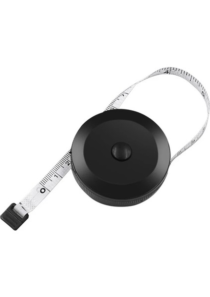 Bkw 150CM Mini Bant Metre Bant Terzi Cetvel Anahtarlık Ölçüm Bandı Giyim Boyutu Otomatik Geri Çekilebilir Yumuşak Cetvel Ölçüm Gadget'ı (Yurt Dışından)