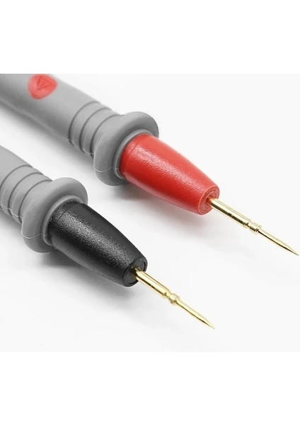Ac ile 10A Pvc Tel 1 Çift Dijital Multimetre Probu Yumuşak Silikon Tel Iğne Ucu Timsah Klipsli Evrensel Test Uçları LED Test Cihazı Için Multimetro (Yurt Dışından) modelleri