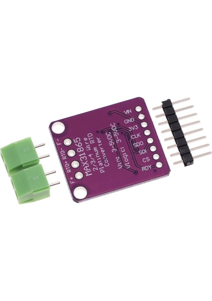 PT100 Dc 3 V-5 V MAX31865 Spı PT100 To PT1000 Rtd Dönüştürücü Kurulu Termokupl Sıcaklık Sensörü Amplifikatör Dedektör Modülü Arduino Için (Yurt Dışından)