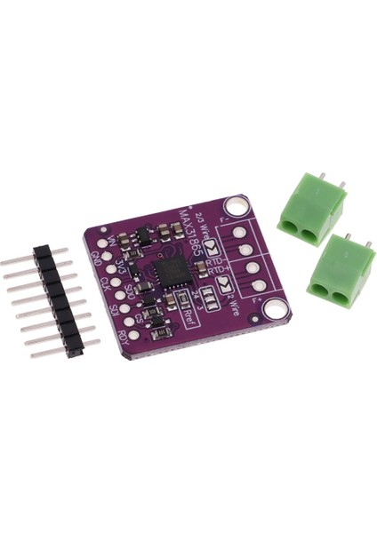 PT100 Dc 3 V-5 V MAX31865 Spı PT100 To PT1000 Rtd Dönüştürücü Kurulu Termokupl Sıcaklık Sensörü Amplifikatör Dedektör Modülü Arduino Için (Yurt Dışından)