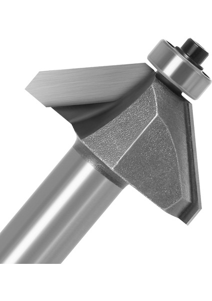 6mm Sap 6.35X7.96 1 Adet 1/4 "1/2" Shank Pah Kesici Freze Uçları Ahşap At Burun Ucu 45 Derece Cnc Ağaç Işleme Aletleri Iki Flüt Freze (Yurt Dışından) indirimleri