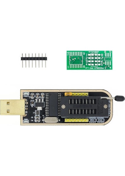 1 Takım I21 CH341A 24 25 Serisi Eeprom Flash Bıos USB Programcı Modülü + Soıc8 Sop8 Test Klipsi Eeprom 93CXX / 25CXX / 24CXX Dıy Kıtı (Yurt Dışından) modelleri