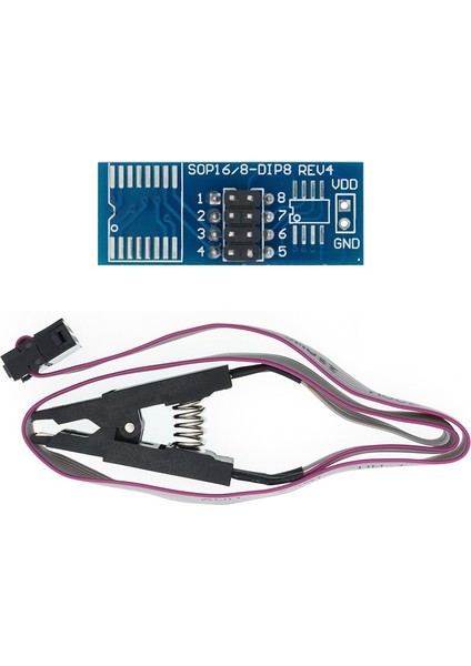 1 Takım I21 CH341A 24 25 Serisi Eeprom Flash Bıos USB Programcı Modülü + Soıc8 Sop8 Test Klipsi Eeprom 93CXX / 25CXX / 24CXX Dıy Kıtı (Yurt Dışından) fırsatları