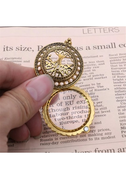 Stil 4 Küçük Handh Vintage Zincir Büyüteç Sıcak Kolye Kolye Arkadaşlar, Yaşlılar ve Akrabalar Için Hediyeler Metal Antika Büyüteç (Yurt Dışından) fiyatları