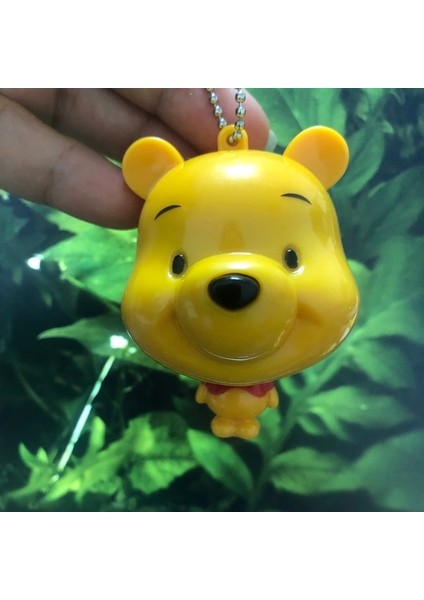 Pooh 1m Skyasia 1m Mezura Geri Çekilebilir Çocuk Mezura Anahtarlık Kawaii Hayvan Sevimli Mezura Pembe Hediye Için (Yurt Dışından)
