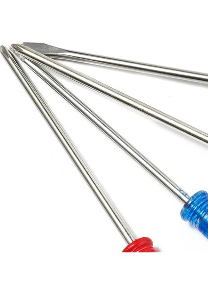 Oluklu Tornavida Küçük Oluklu Çapraz Tornavida 130MM Uzunluk 3mm Kafa Manyetik Tornavida Seti Hassas Kesim Profesyonel El Tornavida (Yurt Dışından)