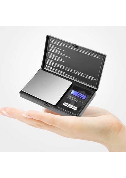100G 0.01G Mini Dijital Terazi 500G 0.01 Yüksek Hassasiyetli Elektrikli Cep Ölçeği Takı Altın Gram Ağırlık Mutfak Tartı (Yurt Dışından)