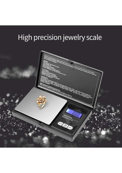 100G 0.01G Mini Dijital Terazi 500G 0.01 Yüksek Hassasiyetli Elektrikli Cep Ölçeği Takı Altın Gram Ağırlık Mutfak Tartı (Yurt Dışından) modelleri