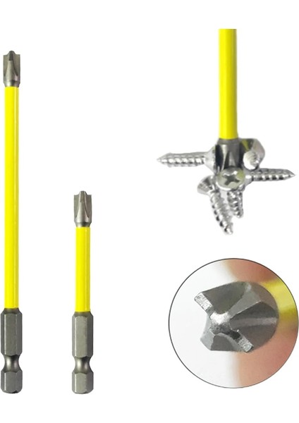 1 Adet 65MM 6 Adet 65MM 110MM 150MM Manyetik Özel Oluklu Çapraz Tornavida Bit Toplu Kafa Somun Sürücüleri Fph2 Soket Anahtarı Elektrikli El Aletleri (Yurt Dışından)