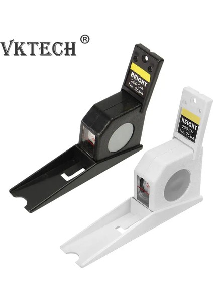 Siyah 2 M Vücut Büyüme Boy Altimetre Duvara Monte Geri Çekilebilir Mezura Ev Hastane Okul Için Taşınabilir Yükseklik Ölçme Ölçer (Yurt Dışından) modelleri