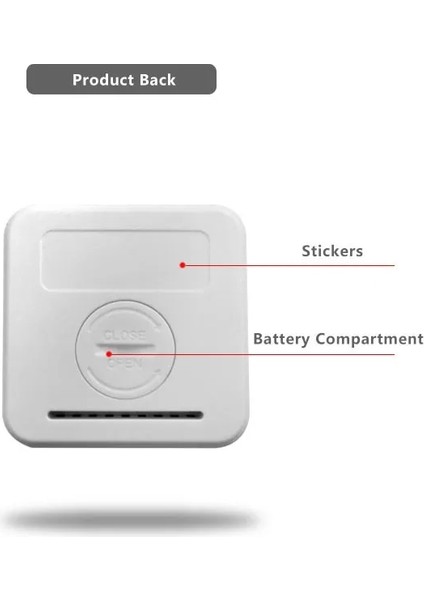 Whitea Mini Iç Mekan Termometresi LCD Dijital Sıcaklık Odası Higrometre Ölçer Sensörü Nem Ölçer Iç Mekan Termometresi Sıcaklık (Yurt Dışından) fırsatları