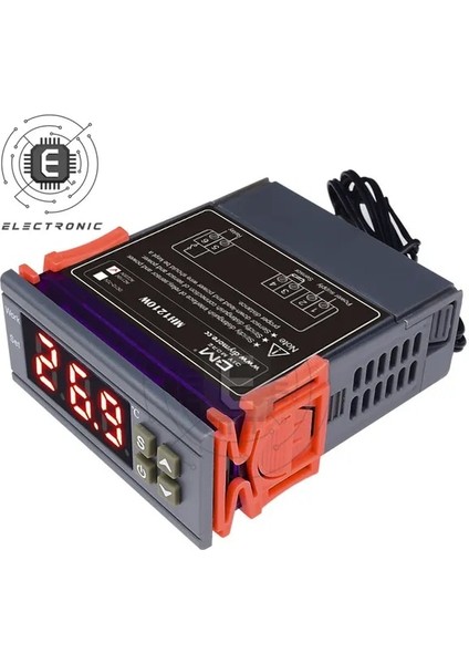 Dc 12V MH1210W LED Dijital Sıcaklık Kontrol Cihazı Termostat Termoregülatör Inkübatör Röle LED 10A Isıtma Soğutma 12V 24V 110V 220V (Yurt Dışından)