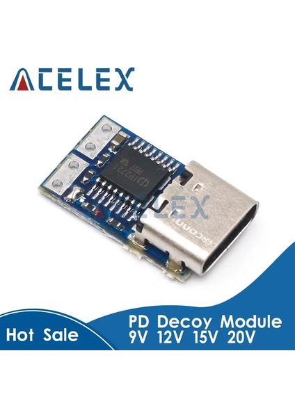 9V Pd Tuzak Modülü PD23.0'DAN Dc Dc Tetik Uzatma Kablosuna Qc4.0 Şarj Cihazı 9V 12V 15V 20V (Yurt Dışından) fiyatları