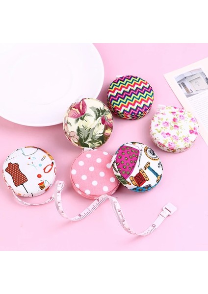 1 Adet Mini Geri Çekilebilir Taşınabilir Cetvel Mezura Kumaş Kaplı Terzi Cetvel Dikiş Araçları Aksesuarları 1.5 M/2 M (Yurt Dışından)