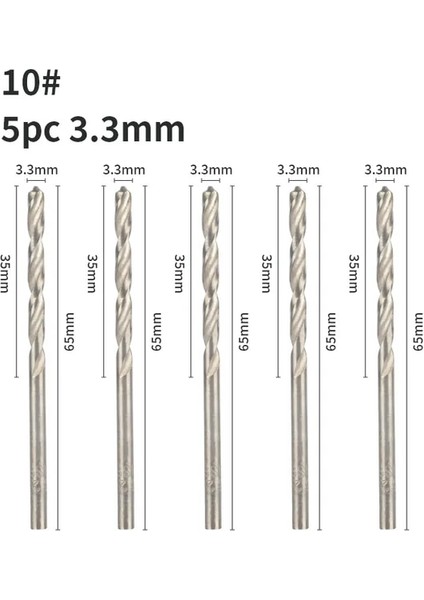 5 Adet 3.3mm Yusun 6.35 mm Altıgen Shank Havşa Ucu Yönlendirici Bit Ağaç Işleme Freze Kesicisi Ahşap Bit Yüz Değirmeni Karbür Kesici Aletler (Yurt Dışından)