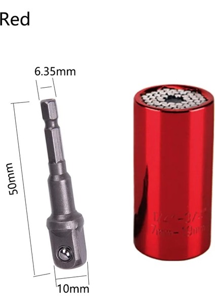 Mor 7-19 mm Evrensel Tork Anahtarı Kafa Seti Soket Kol Cırcır Burç Anahtarı Elektrikli Matkap Anahtarı Çok El Aletleri (Yurt Dışından) fırsatları