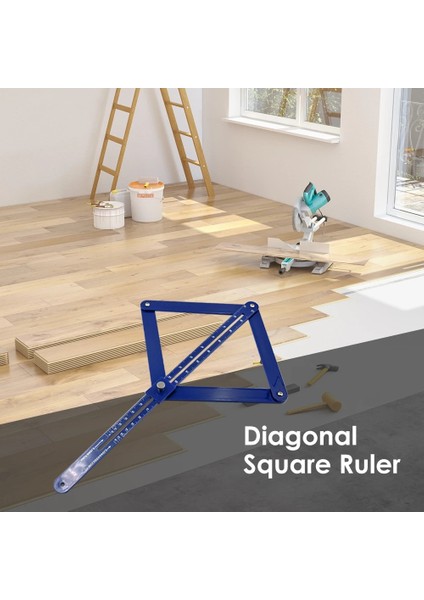 Kısa Iletki Ağaç Işleme Modeli Kiremit Ahşap Cetvel Dıy Çok Açılı Köşe Açı Bulucu Derinlik Ölçümü Kare Cetvel Ağaç Işleme Aleti (Yurt Dışından) indirimleri