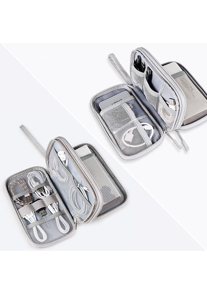 Mavi Veri Kablosu Saklama Torbaları Su Geçirmez Naylon Çift Katmanlı USB Sabit Disk Koruma Çanta Düzenleyici Alet Çantaları Için Dijital Taşıma Çantası (Yurt Dışından) indirimleri