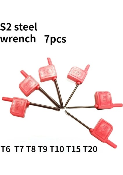 T15T20 Mini Bayrak Anahtarı / Erik Çiçeği Altıgen Manuel Tornavida / S2 Yıldız Cnc Alet Aksesuarları / Tornavida Seti (Yurt Dışından) fırsatları