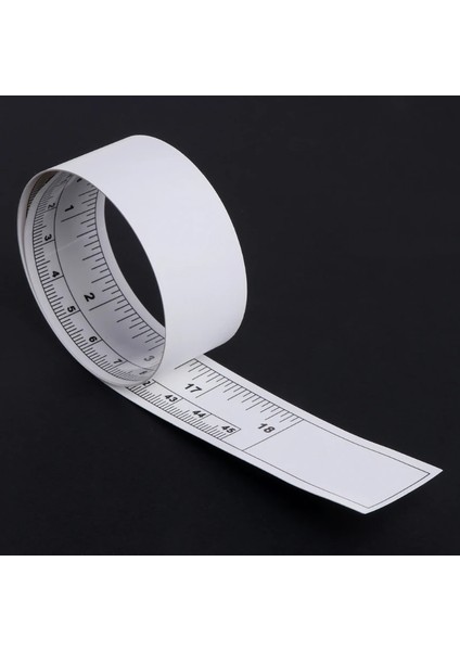 0.45 M Vinil Metrik Ölçü Yumuşak Cetvel Bant Dıy Kendinden Yapışkanlı Mezura Cetvel Etiket Ev Dikiş Aracı Dikiş Makinesi Etiket (Yurt Dışından) fırsatları