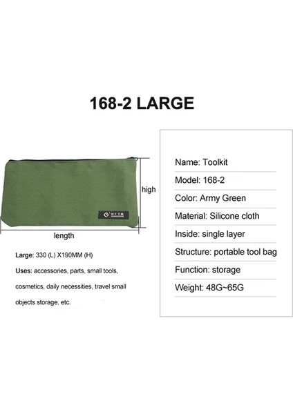 El Çantası 330X190MM Taşınabilir/el Alet Seti Çantası Çok Amaçlı Su Geçirmez Depolama El Alet Çantası Anahtar Tornavidalar Pense Rulo Kese Alet Çantası (Yurt Dışından)